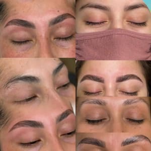 Eyebrow Tattoo result by K's Beauty n Ink in Visalia, CA