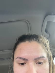 Eyebrow Tattoo result by K's iBrows & Lashes Studio in Aubrey, TX