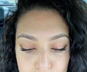 Eyebrow Tattoo result by K's iBrows & Lashes Studio in Aubrey, TX