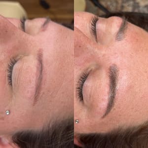 Eyebrow Tattoo result by K Studio Beauty in Kansas City, MO
