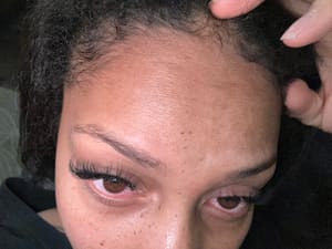 Eyebrow Tattoo result by K&V Lash Studio in Stockton, CA
