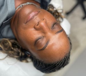 Eyebrow Tattoo result by K'Vinti Beauty- Houston Microblading in Sugar Land, TX