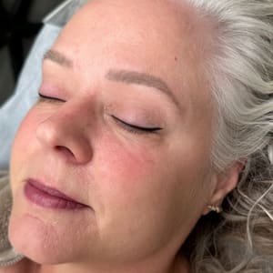 Eyebrow Tattoo result by Kahla Beauty Studio & Academy in Glendale, AZ