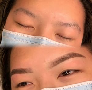 Eyebrow Tattoo result by Kailash Beauty in Seattle, WA