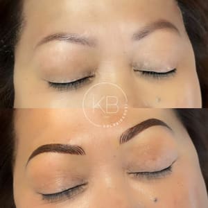 Eyebrow Tattoo result by Kalani Beauty in Alhambra, CA