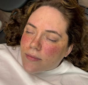 Eyebrow Tattoo result by Kalypso Cosmetic Artistry in Murfreesboro, TN