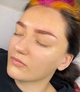 Eyebrow Tattoo result by Kalypso Lounge in Texarkana, TX