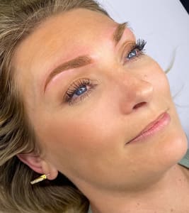 Eyebrow Tattoo result by Kalypso Lounge in Texarkana, TX