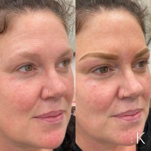 Eyebrow Tattoo result by Kami Dawn Radiance Renewed in Eagan, MN