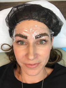 Eyebrow Tattoo result by Kara Sánchez Beauty in Austin, TX
