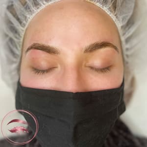 Eyebrow Tattoo result by KaraBellapmu in Asbury Park, NJ
