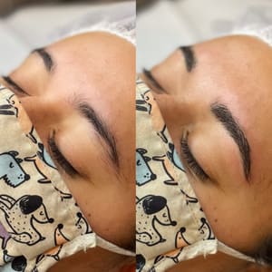 Eyebrow Tattoo result by KaraBellapmu in Asbury Park, NJ