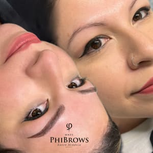 Eyebrow Tattoo result by Karen Mendoza Brow & Beauty in New Rochelle, NY