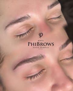 Eyebrow Tattoo result by Karen Mendoza Brow & Beauty in New Rochelle, NY