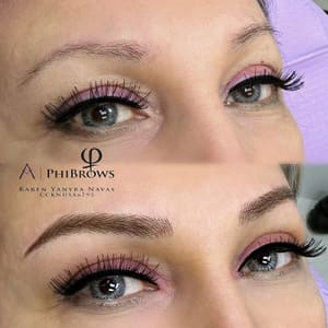 Eyebrow Tattoo result by Karen Yanyra Beauty in Miami, FL