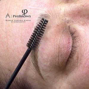 Eyebrow Tattoo result by Karen Yanyra Beauty in Miami, FL