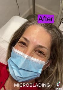 Eyebrow Tattoo result by Karen Yanyra Beauty in Miami, FL