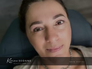 Eyebrow Tattoo result by Karina SEOANE Beauty Lab. in Mcminnville, TN