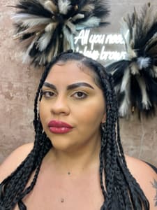 Eyebrow Tattoo result by Kariyah Beauty Ink in West Miami, FL