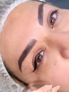 Eyebrow Tattoo result by Karla Padilla Brow and Microblading in Las Vegas, NV