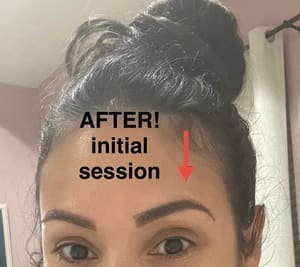Eyebrow Tattoo result by Karolyn Brows and Beauty in Land O Lakes, FL