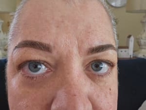 Eyebrow Tattoo result by Karolyn Brows and Beauty in Land O Lakes, FL