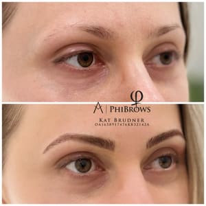 Eyebrow Tattoo result by Kat Brudner Eyebrows in Louisville, KY