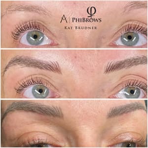 Eyebrow Tattoo result by Kat Brudner Eyebrows in Louisville, KY