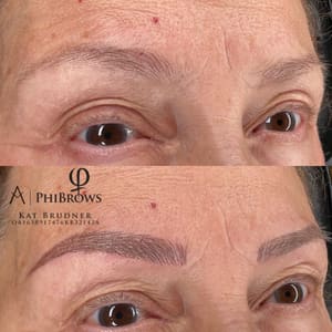 Eyebrow Tattoo result by Kat Brudner Eyebrows in Louisville, KY
