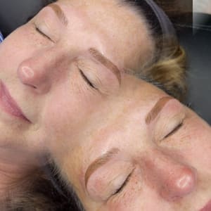 Eyebrow Tattoo result by KatasticFaces in Grand Prairie, TX
