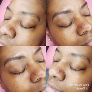 Eyebrow Tattoo result by KatasticFaces in Grand Prairie, TX