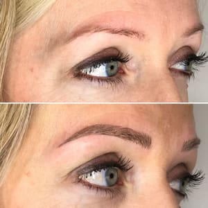 Eyebrow Tattoo result by Kate Brows Inc in Paradise Valley, AZ