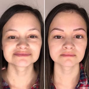 Eyebrow Tattoo result by Kate Brows Inc in Paradise Valley, AZ