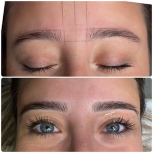 Eyebrow Tattoo result by Katherine Beauty in Naples, FL