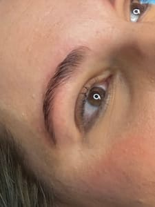 Eyebrow Tattoo result by Katherine's Beauty Bar in Covington, WA
