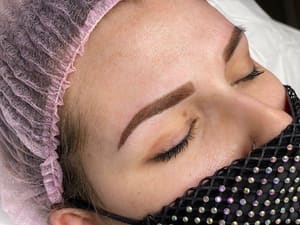 Eyebrow Tattoo result by Katherine's Beauty Bar in Covington, WA