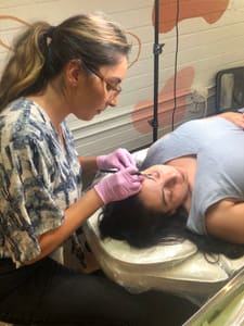 Eyebrow Tattoo result by Katie Cosmetic Tattoo in Alexandria, VA