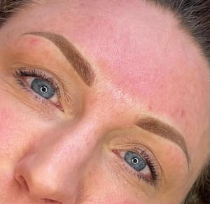 Eyebrow Tattoo result by Kay Beauty Bar & Spa in Maitland, FL