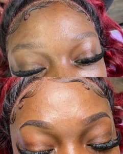 Eyebrow Tattoo result by Kay Beauty Bar & Spa in Maitland, FL
