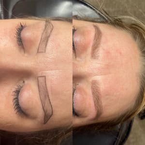 Eyebrow Tattoo result by Kay Beauty in Canton Township, MI