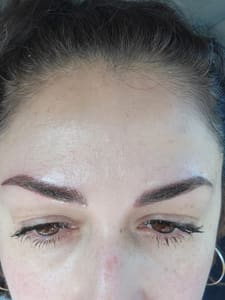 Eyebrow Tattoo result by Kay Cosmetic Tattoo in Austin, TX