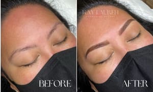 Eyebrow Tattoo result by Kay Lauren Permanent Makeup in Sacramento, CA