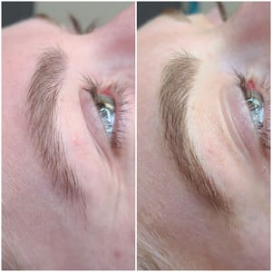Eyebrow Tattoo result by Kay the Blader in Brownsburg, IN