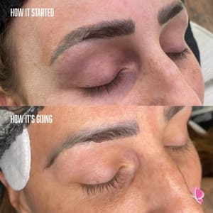 Eyebrow Tattoo result by Kayana Beauty in Claremont, CA