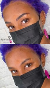 Eyebrow Tattoo result by Kayana Beauty in Claremont, CA