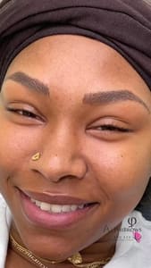 Eyebrow Tattoo result by Kayana Beauty in Claremont, CA