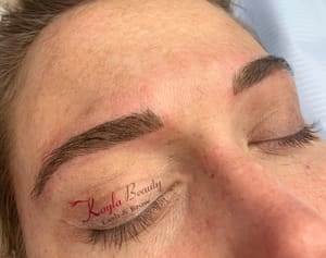 Eyebrow Tattoo result by Kayla Beauty Lash & Brows in Scottsdale, AZ