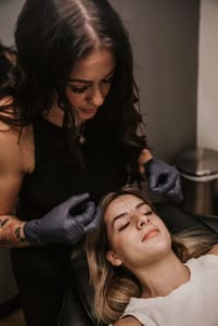 Eyebrow Tattoo result by Kayla Nicole Permanent Cosmetics in Temecula, CA