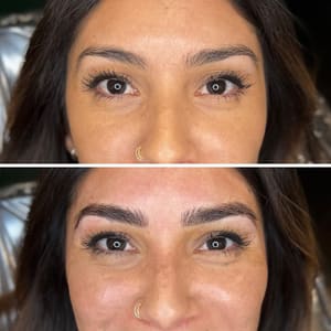 Eyebrow Tattoo result by Kayla Nicole Permanent Cosmetics in Temecula, CA