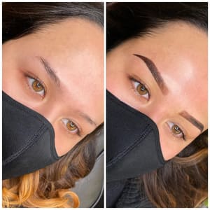 Eyebrow Tattoo result by Kayla Nicole Permanent Cosmetics in Temecula, CA